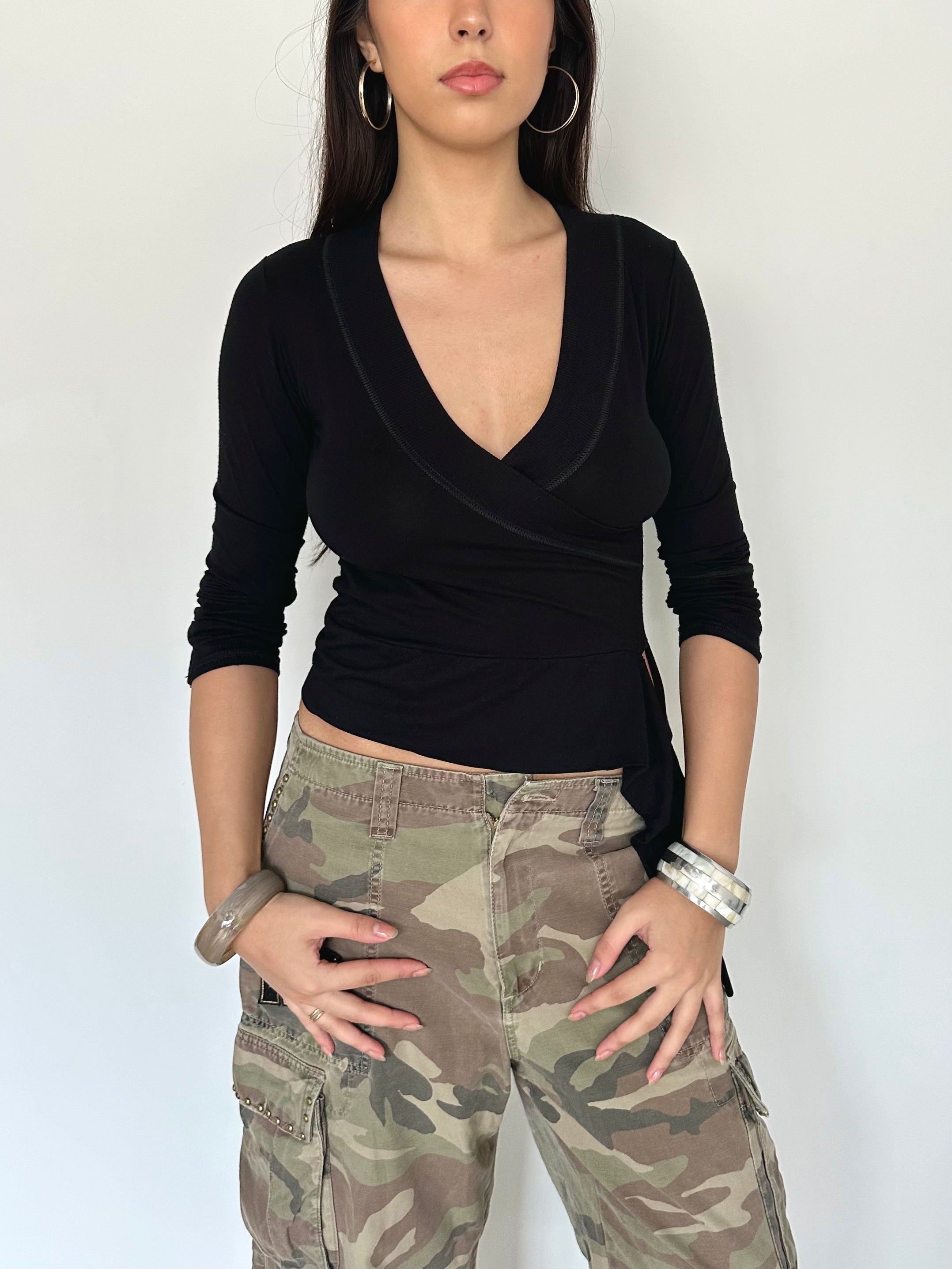long sleeve top — size xs