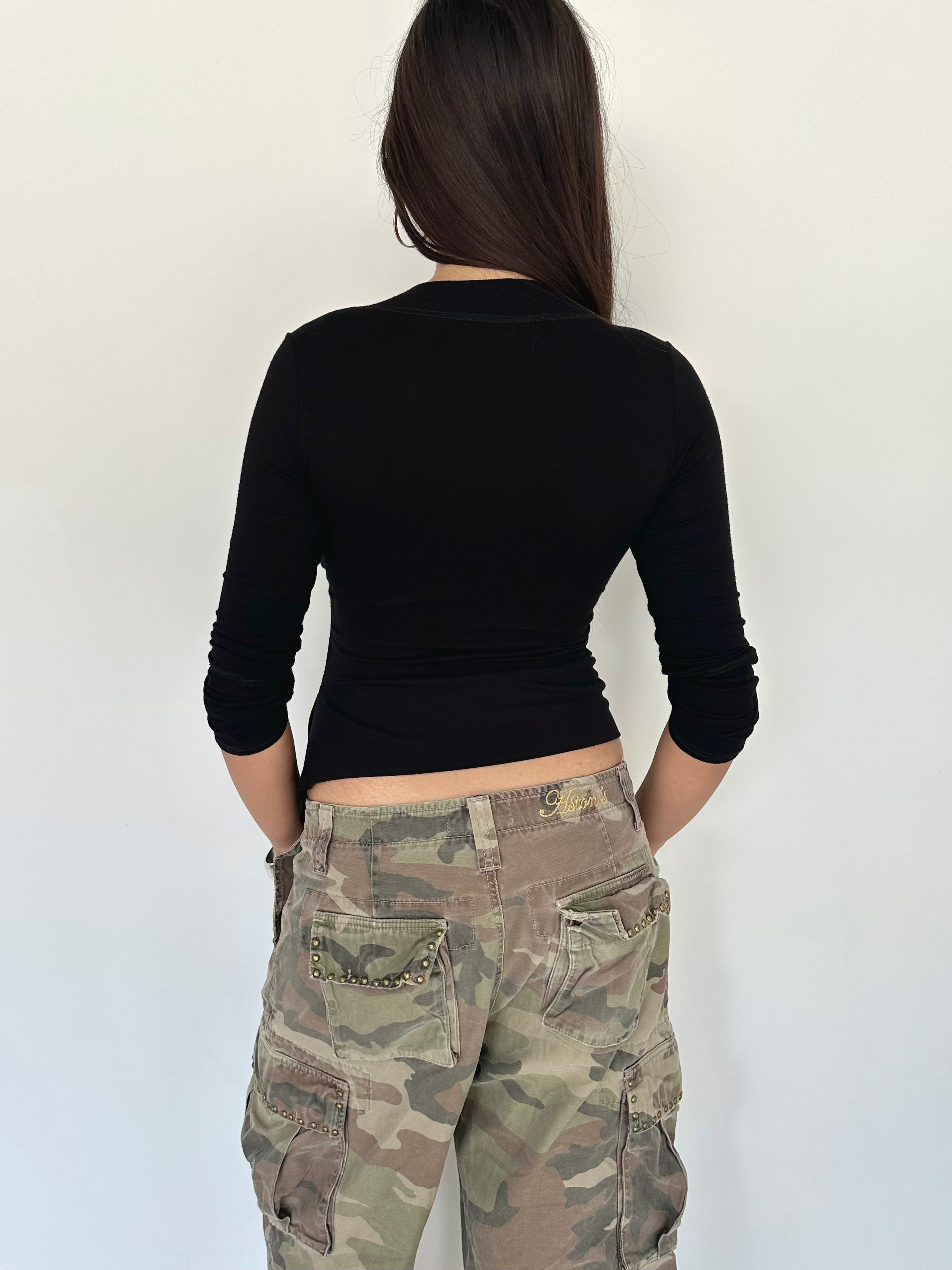 long sleeve top — size xs