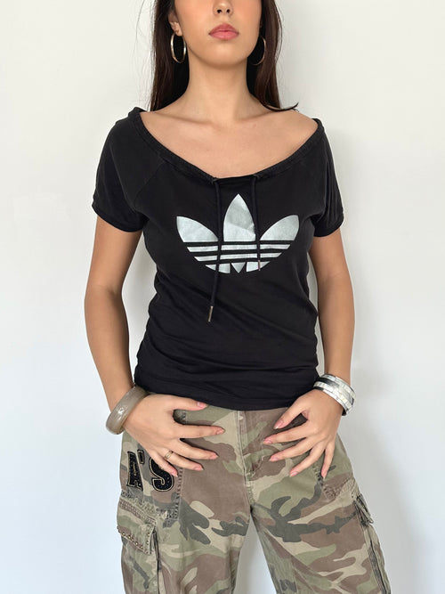 adidas slouch top — size s/m