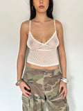 lace cami top — size xs/s