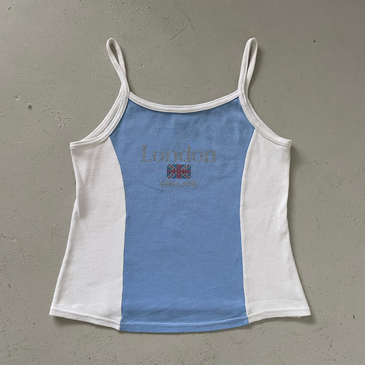 90's LONDON Tank Top - Size M