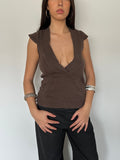 knit top — size s/m