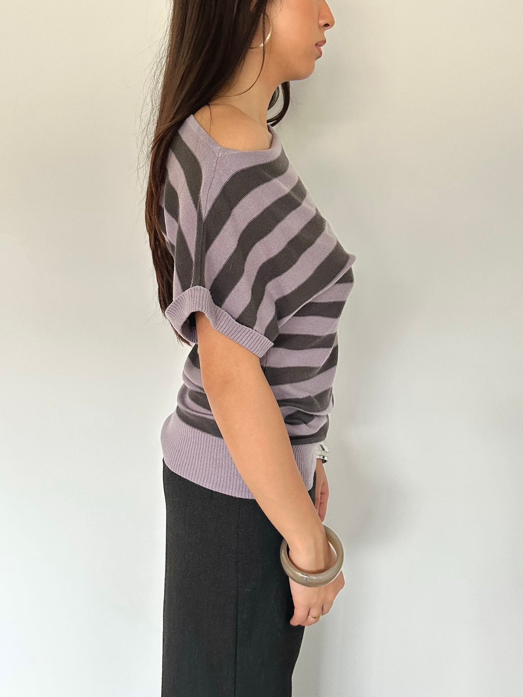 off shoulder knit — size s