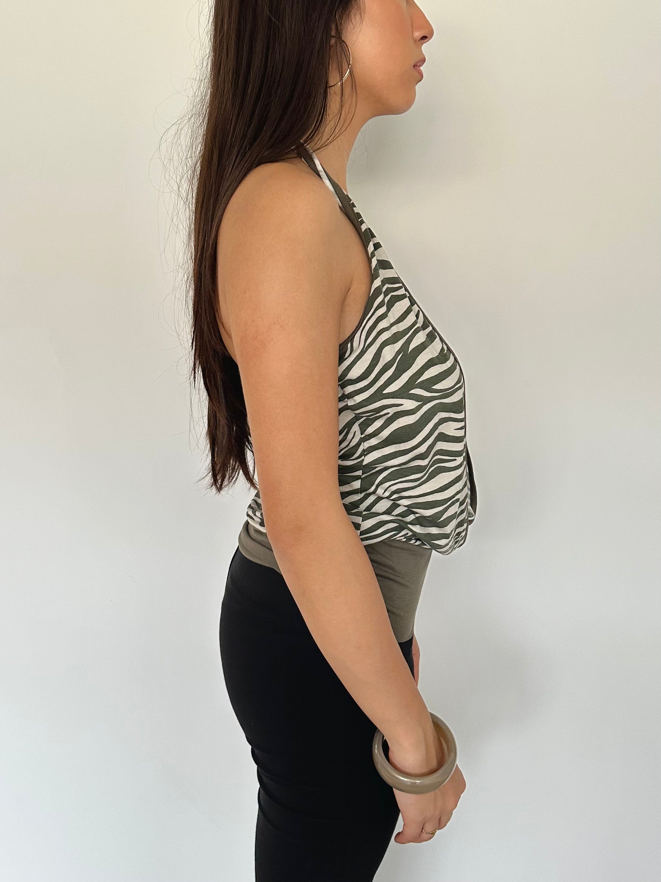 halter top — size s/m