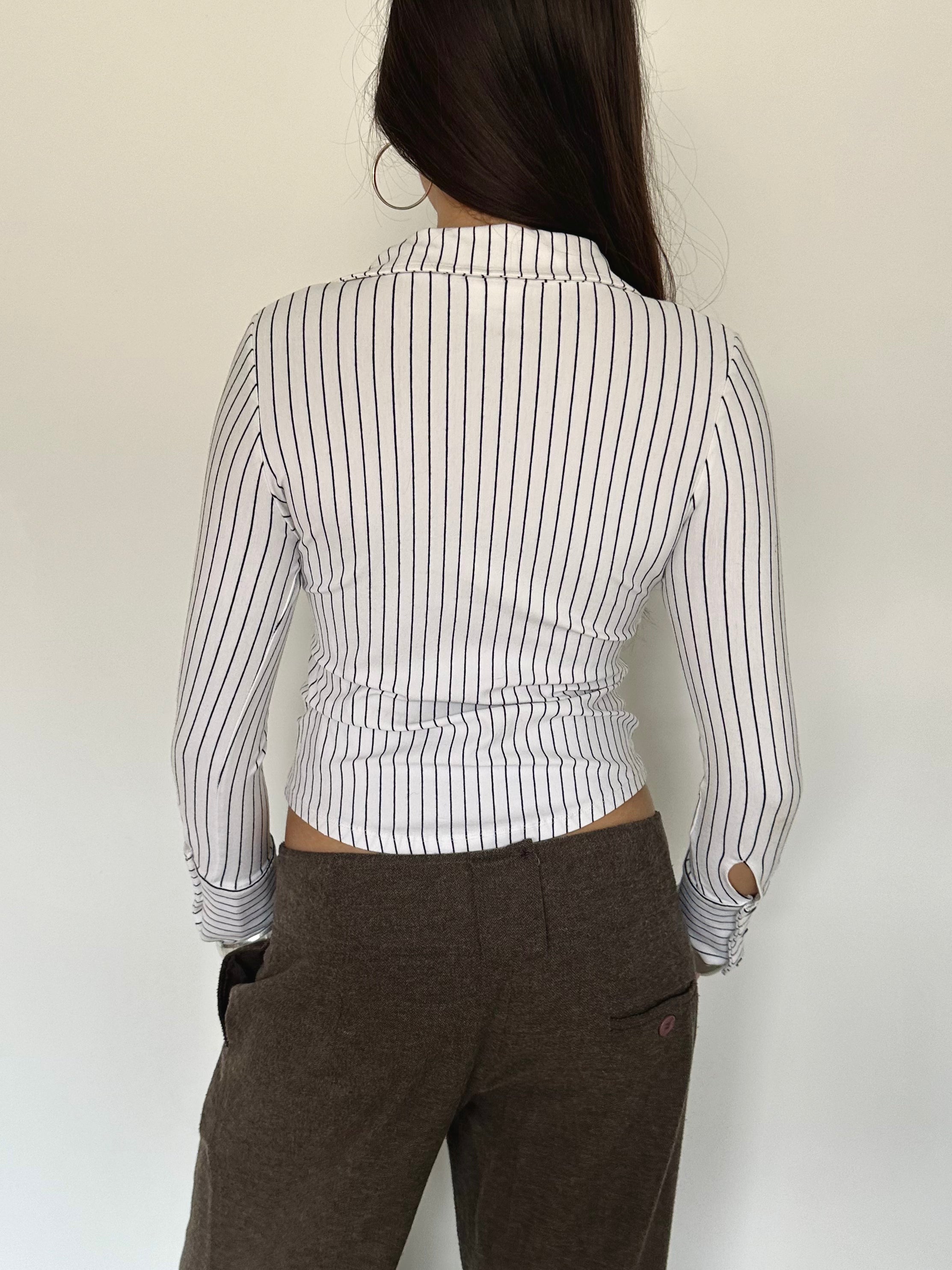 stripe shirt — size xs/s