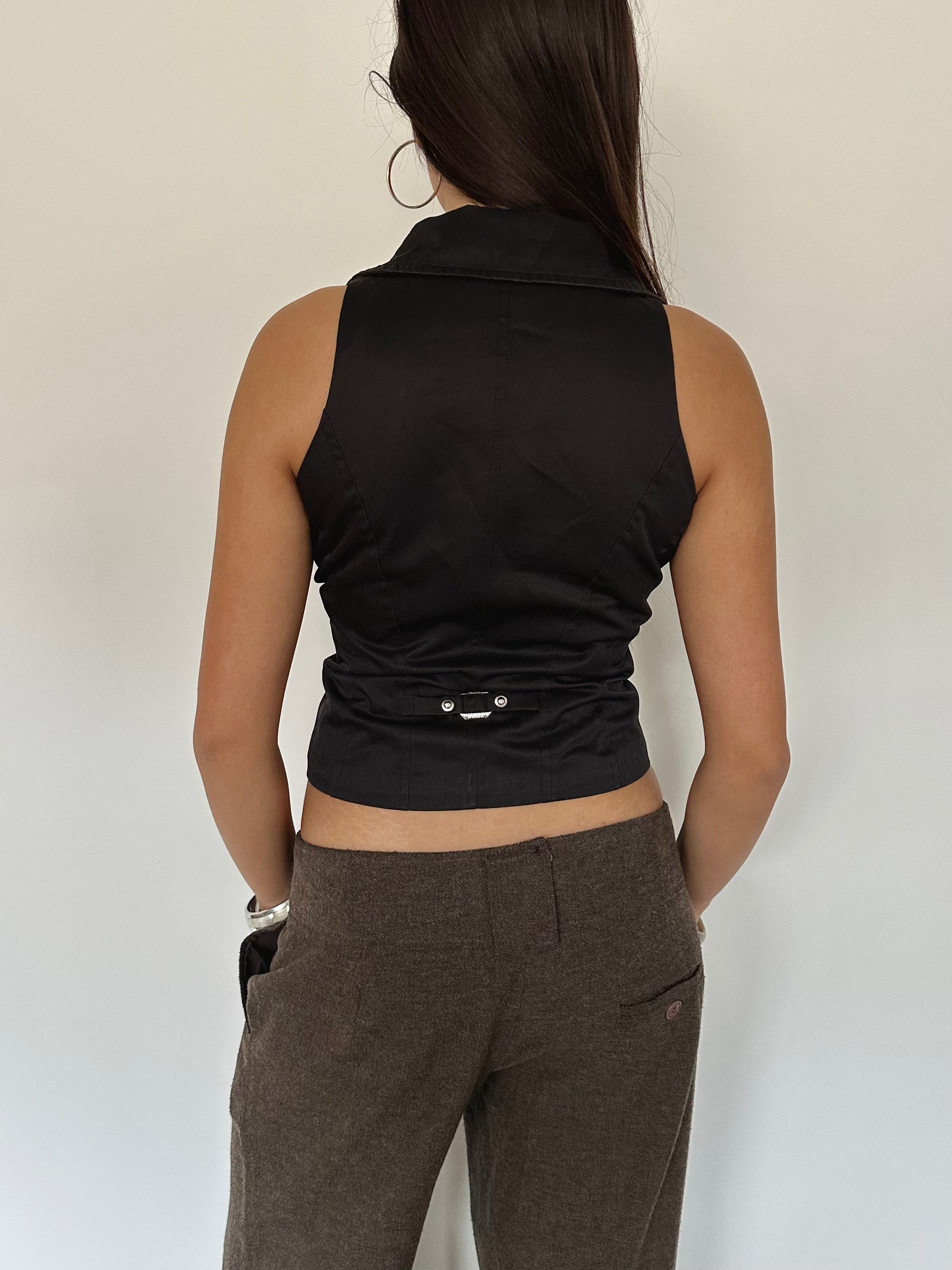 waistcoat top — size xs