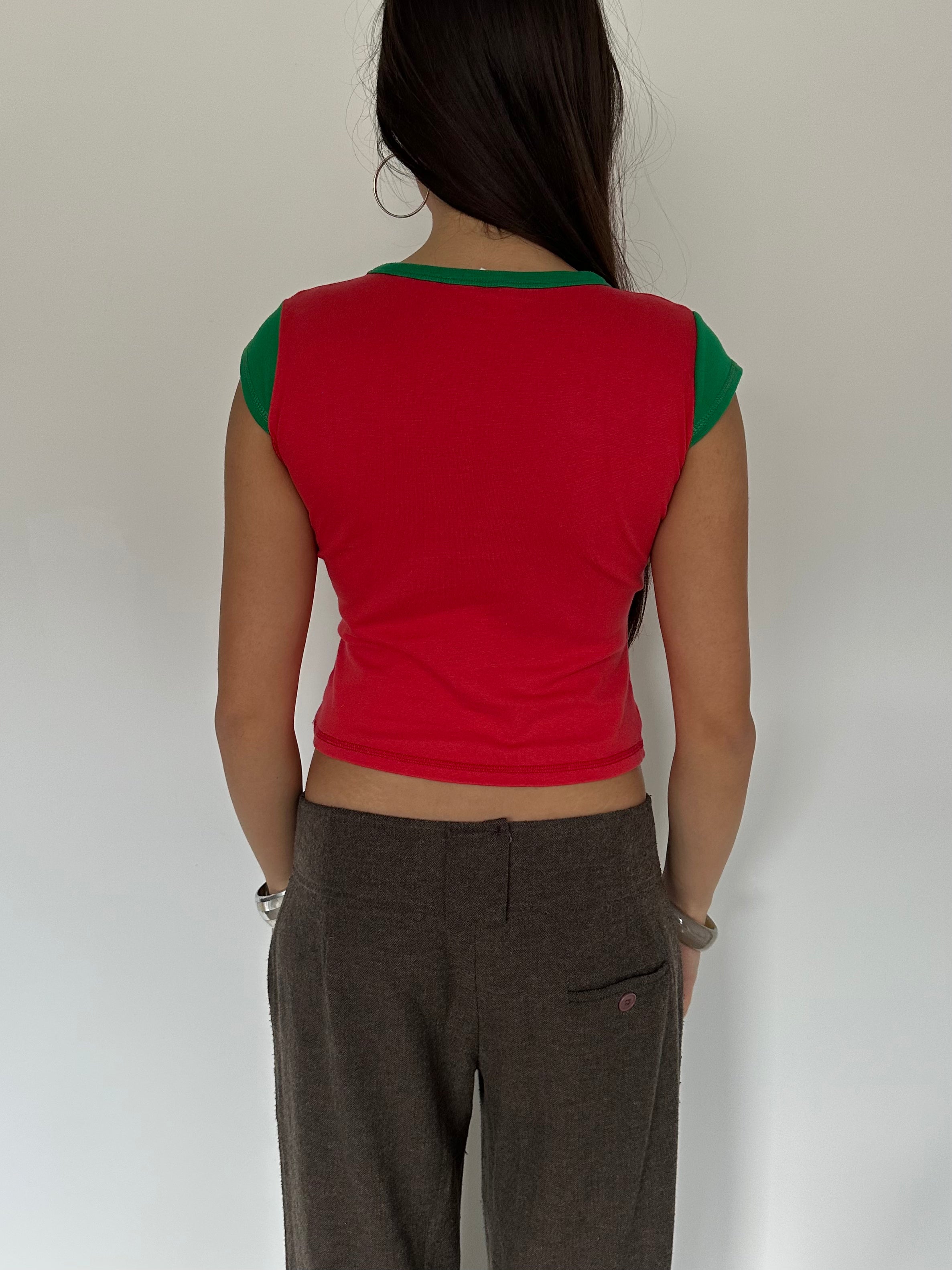 portugal baby tee — size xs/s
