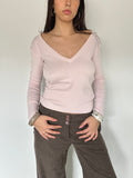v-neck knit jumper — size s