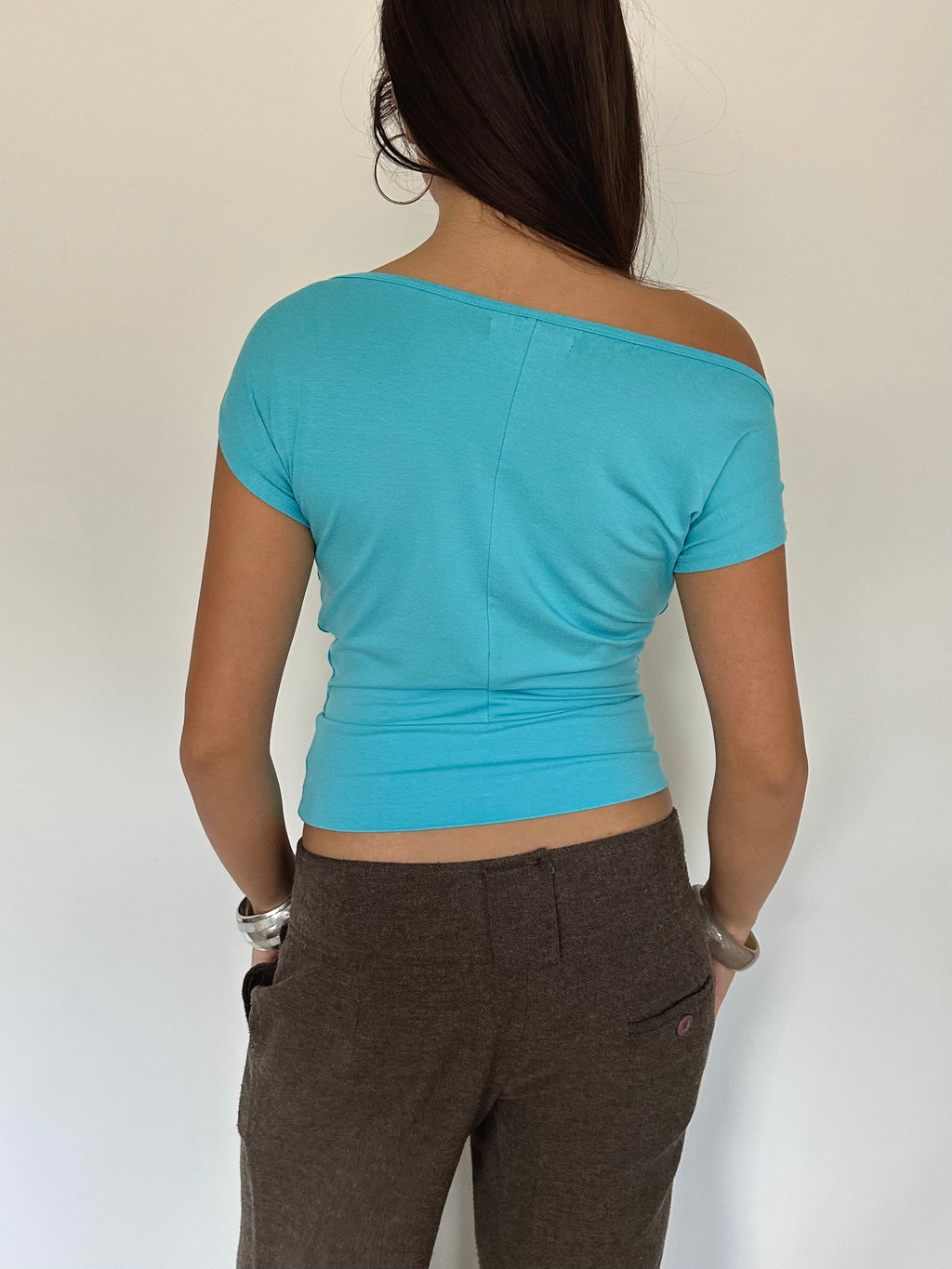 off shoulder top — size s