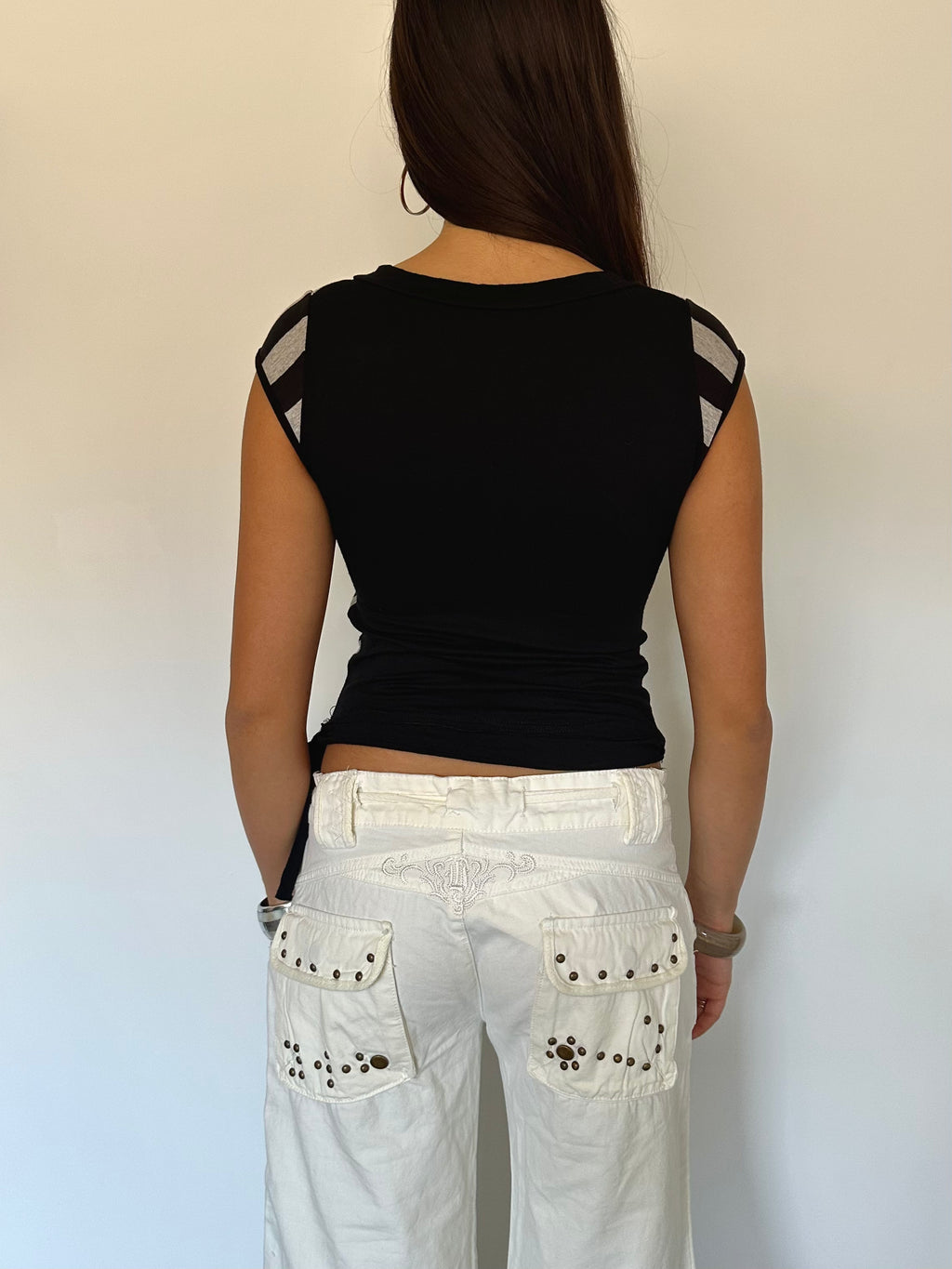 stripe top — size xs/s