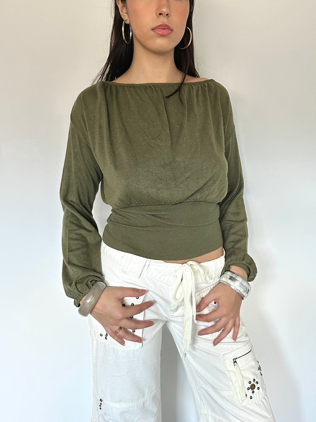 slouchy knit — size s