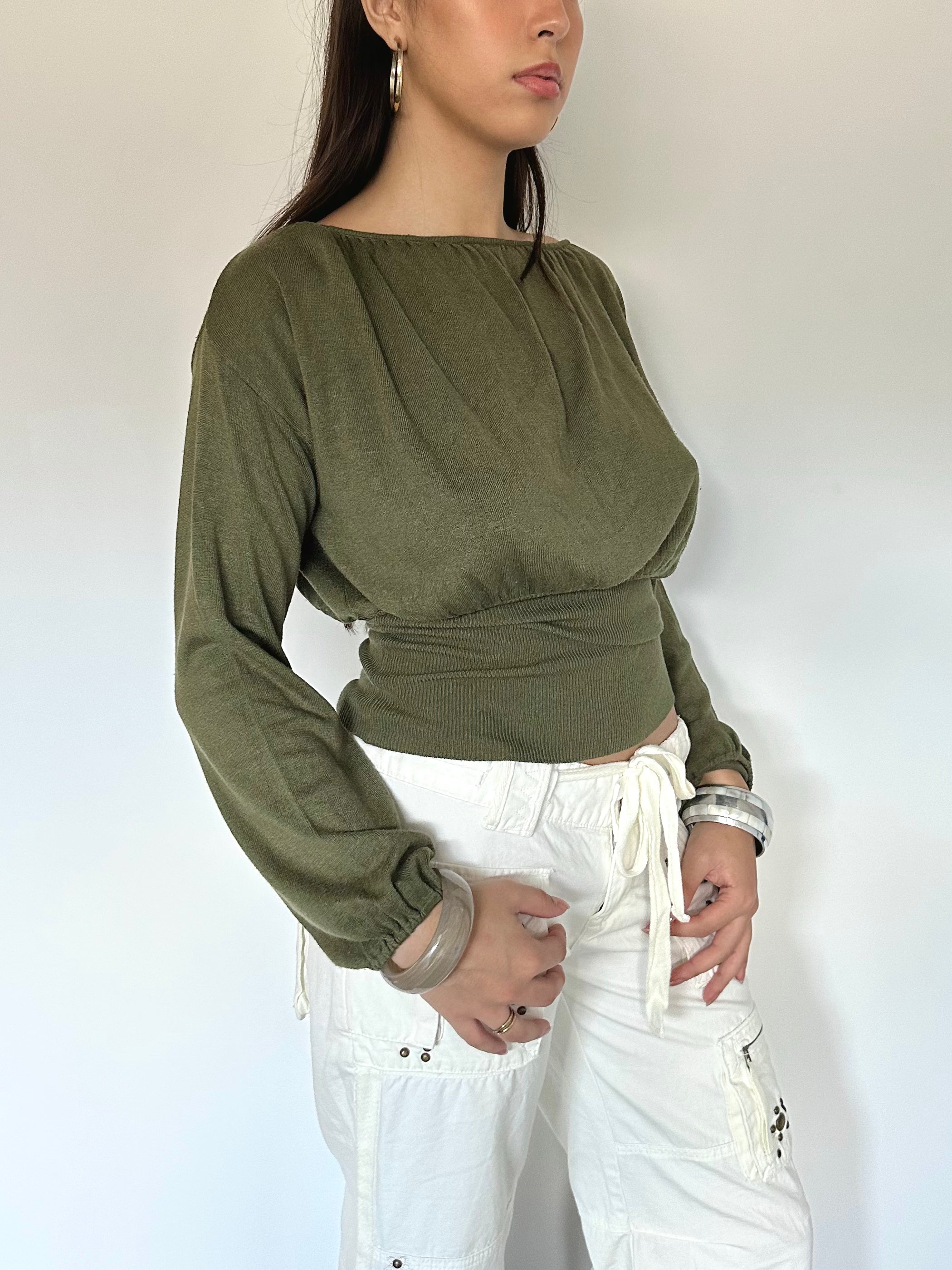 slouchy knit — size s