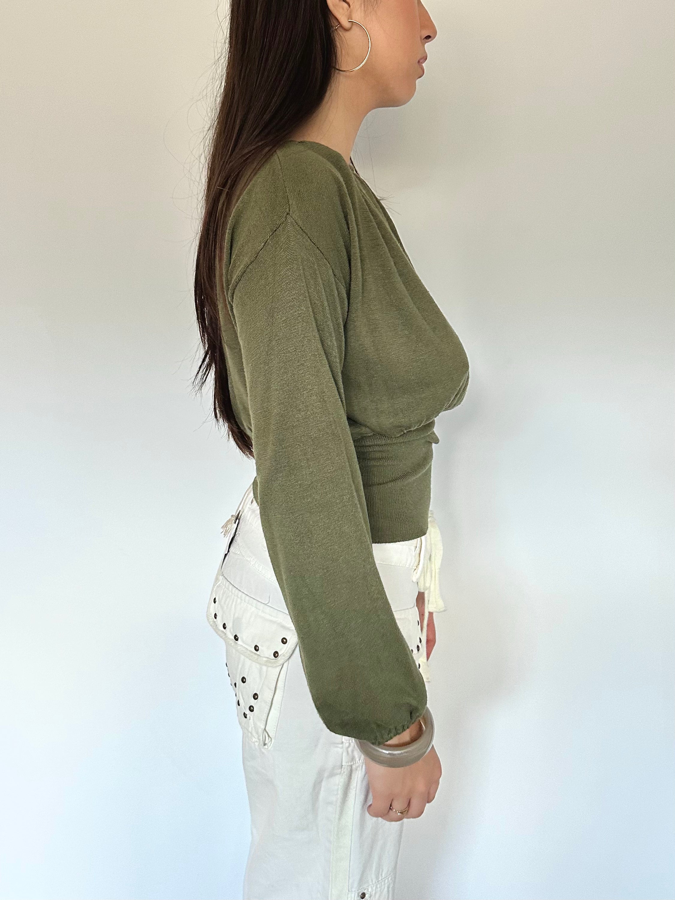 slouchy knit — size s