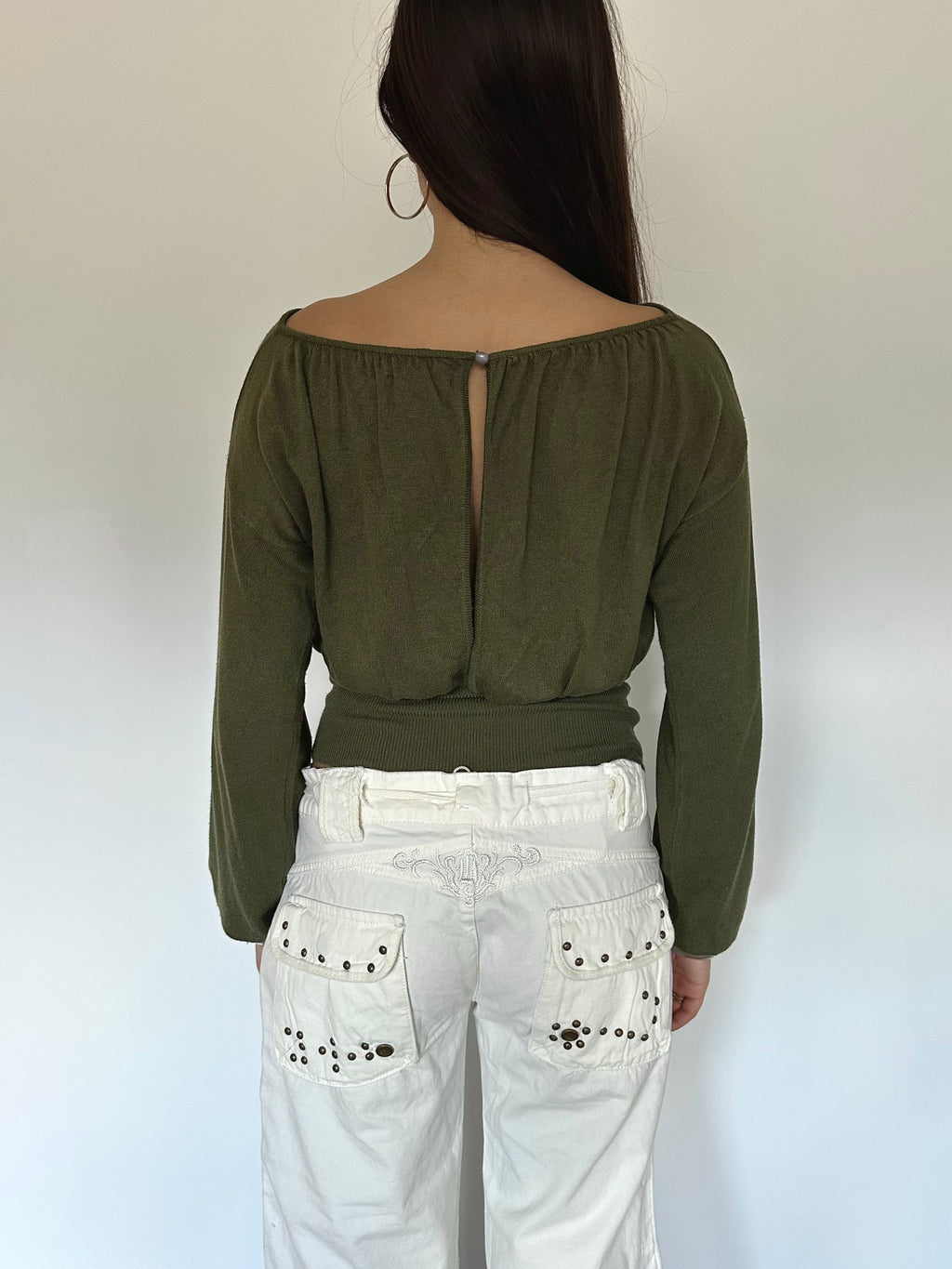 slouchy knit — size s