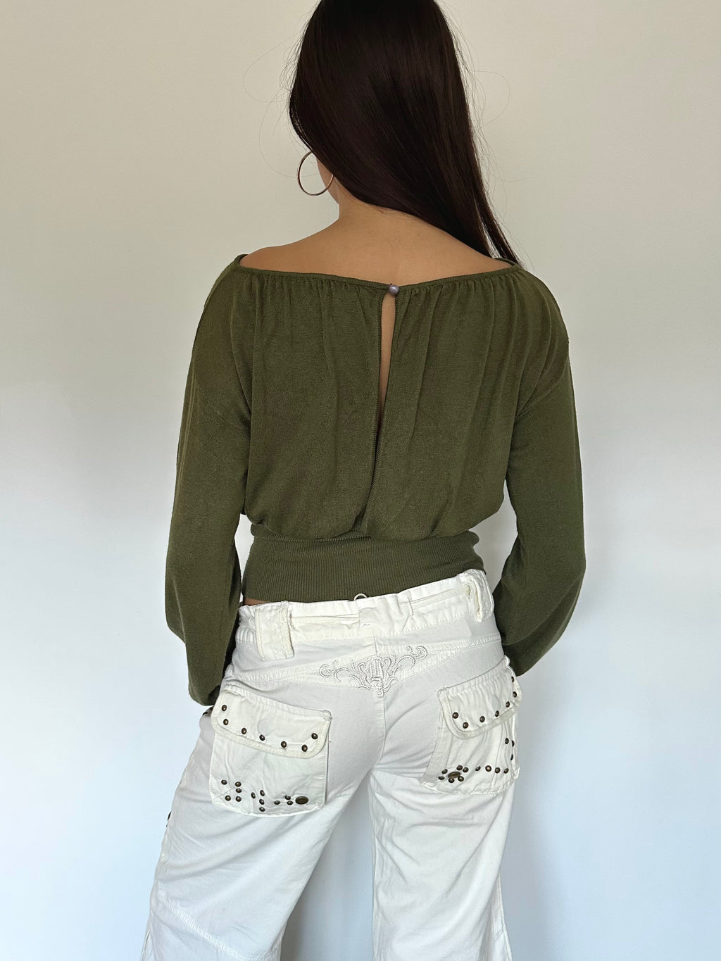 slouchy knit — size s