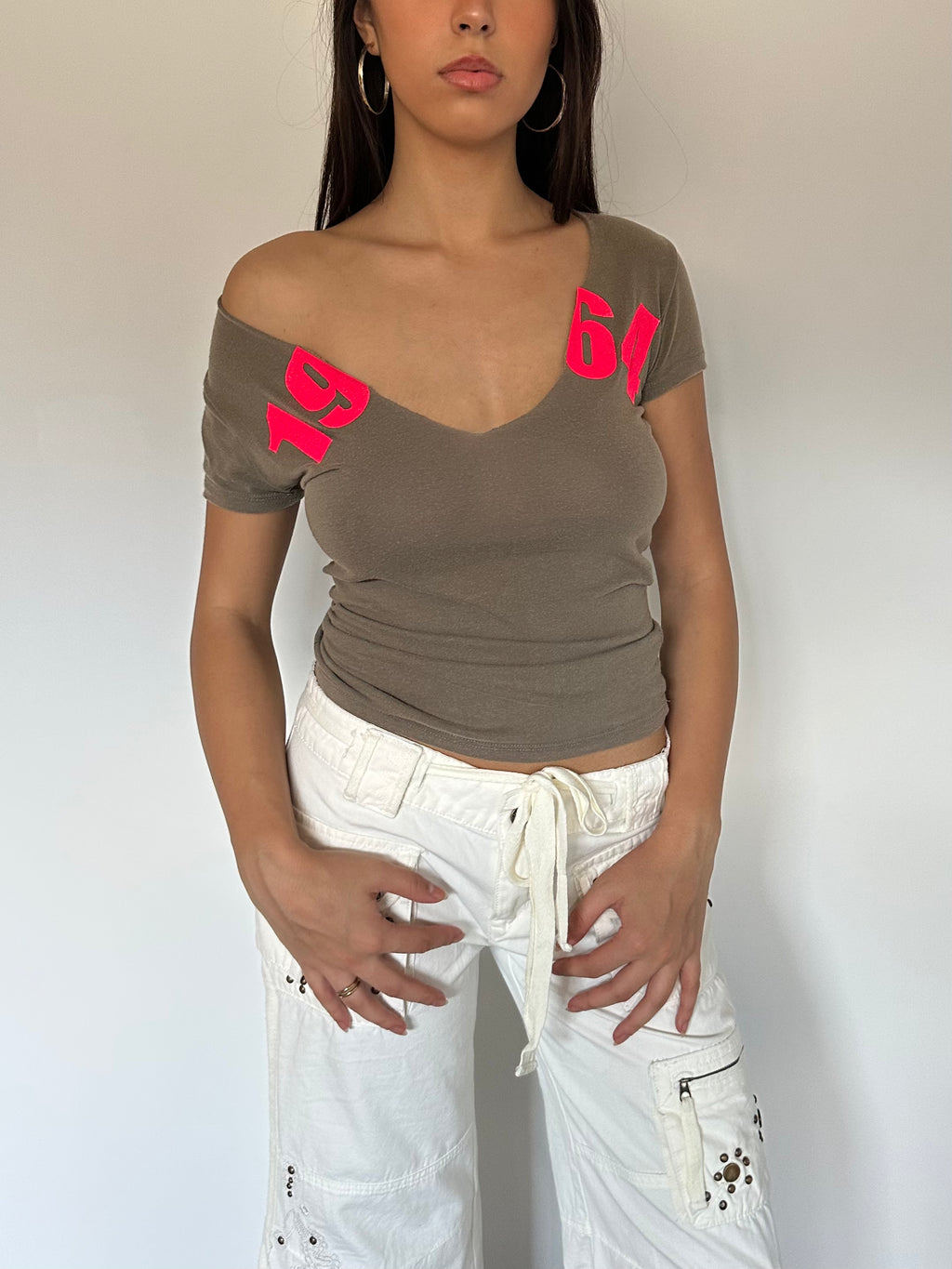 v-neck top — size xs