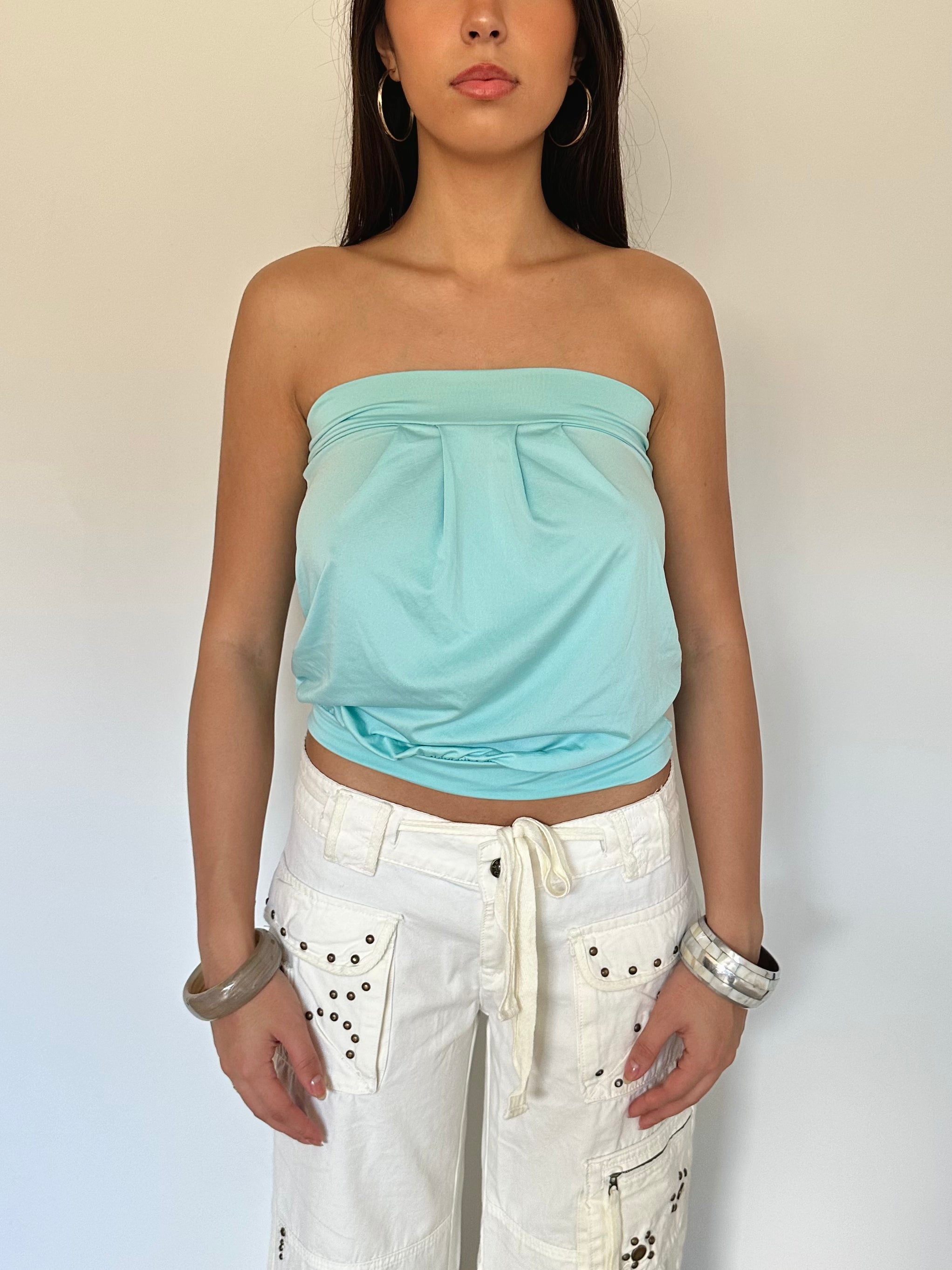 bubble tube top — size s