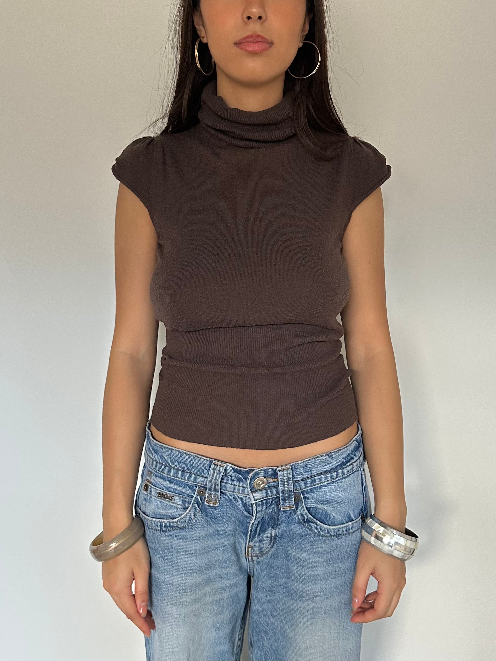 knit top — size s