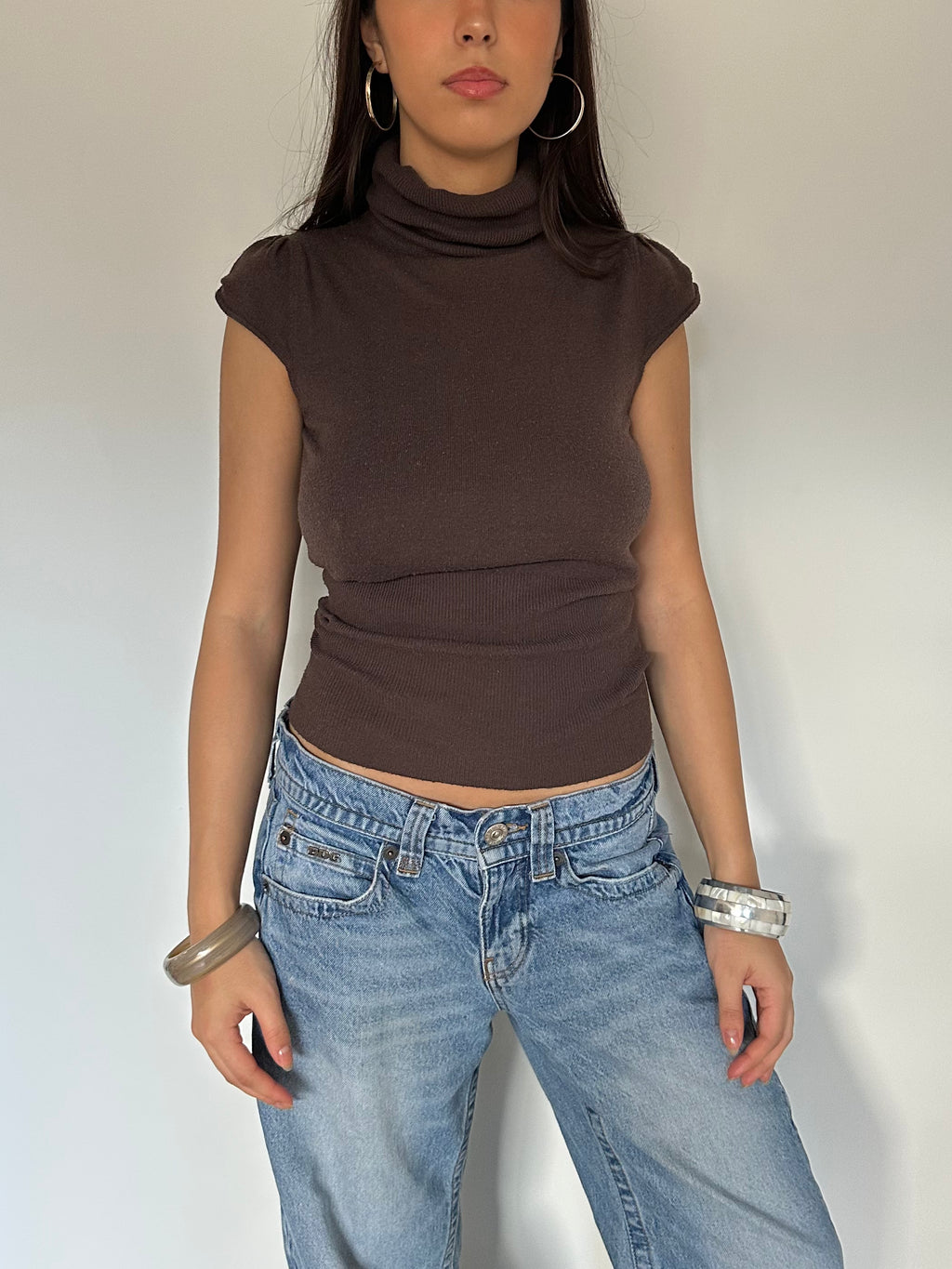 knit top — size s