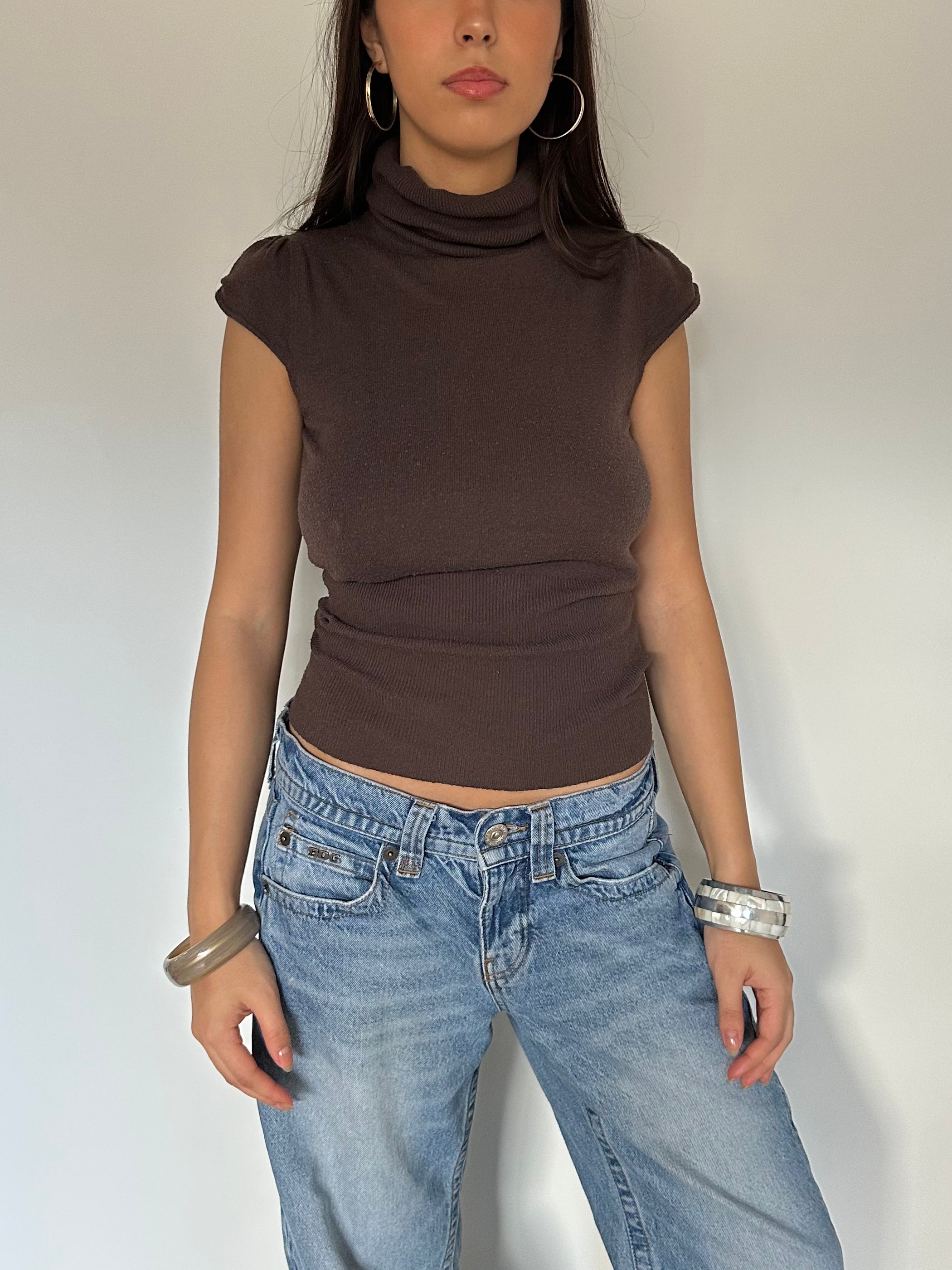knit top — size s