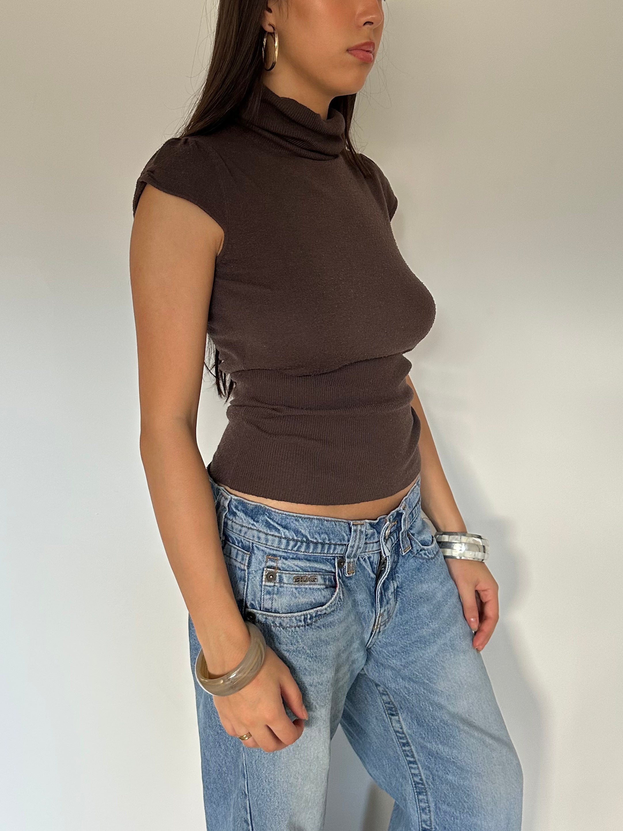 knit top — size s