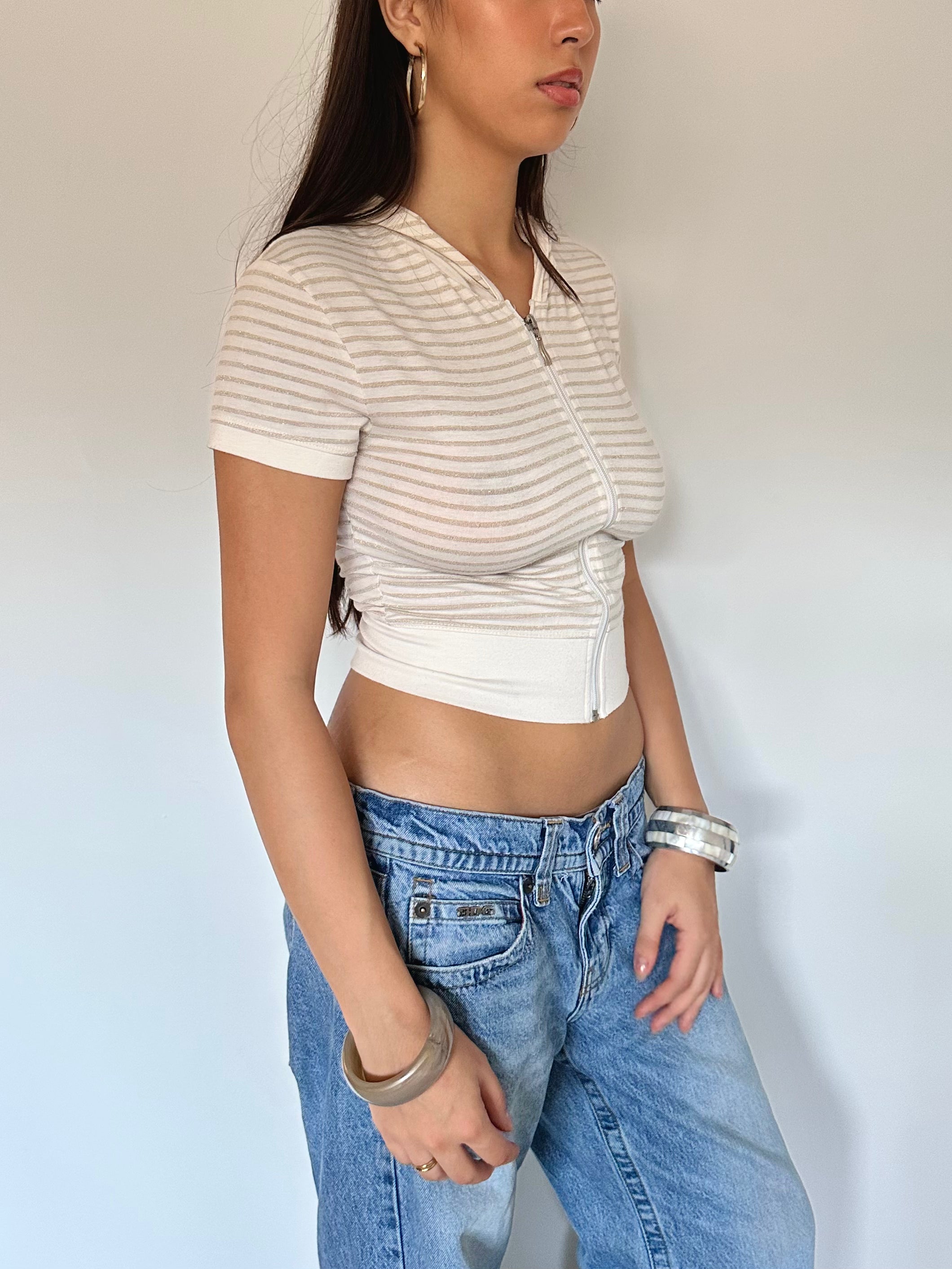 hooded top — size xs/s