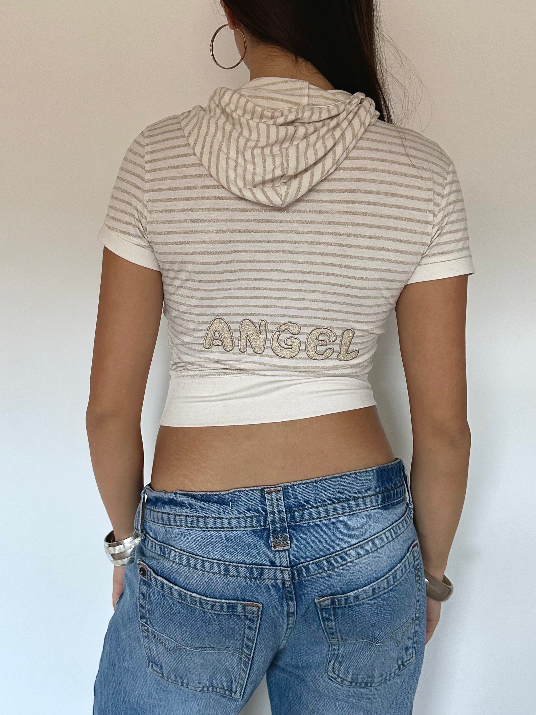 hooded top — size xs/s