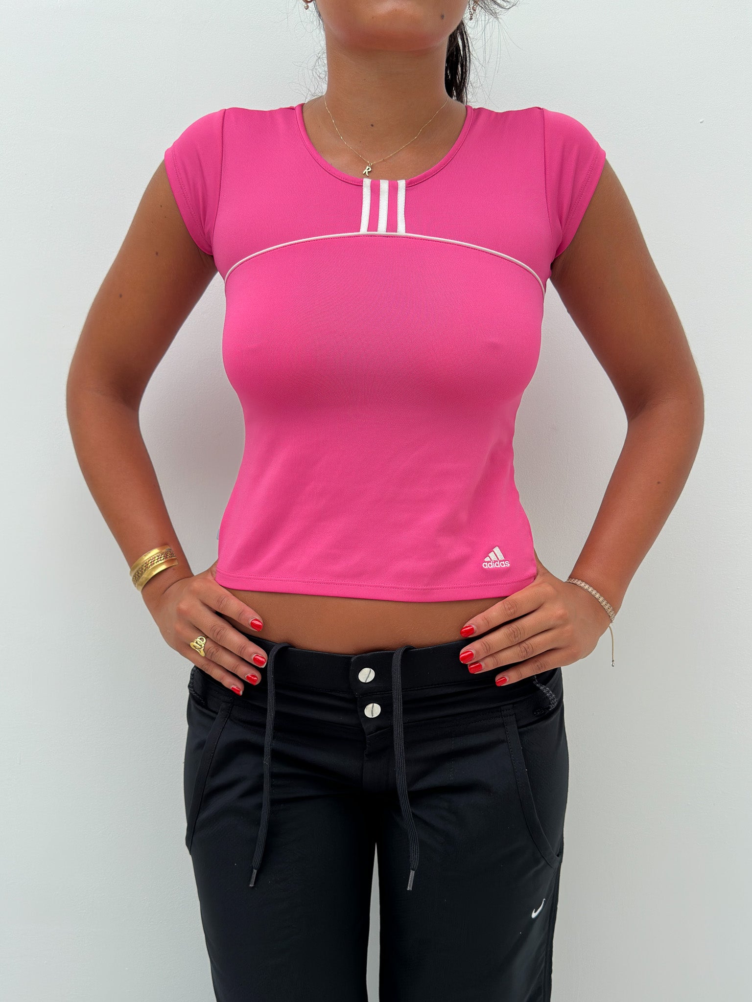 adidas baby tee — size XS/S