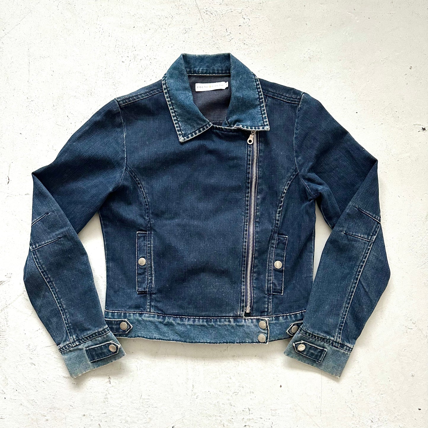 2000's Cropped Denim Jacket - Size XS/S