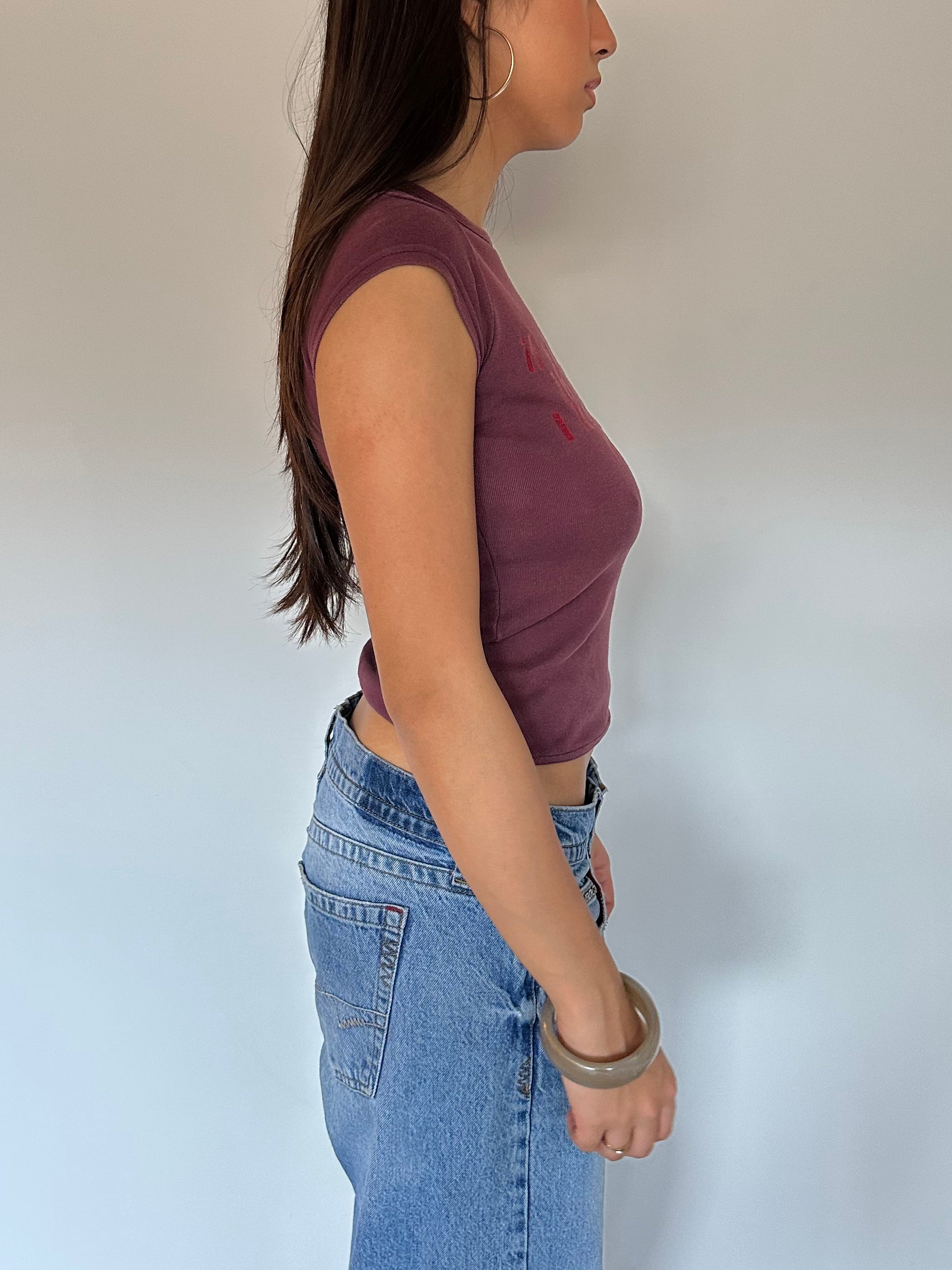 baby tee — size s