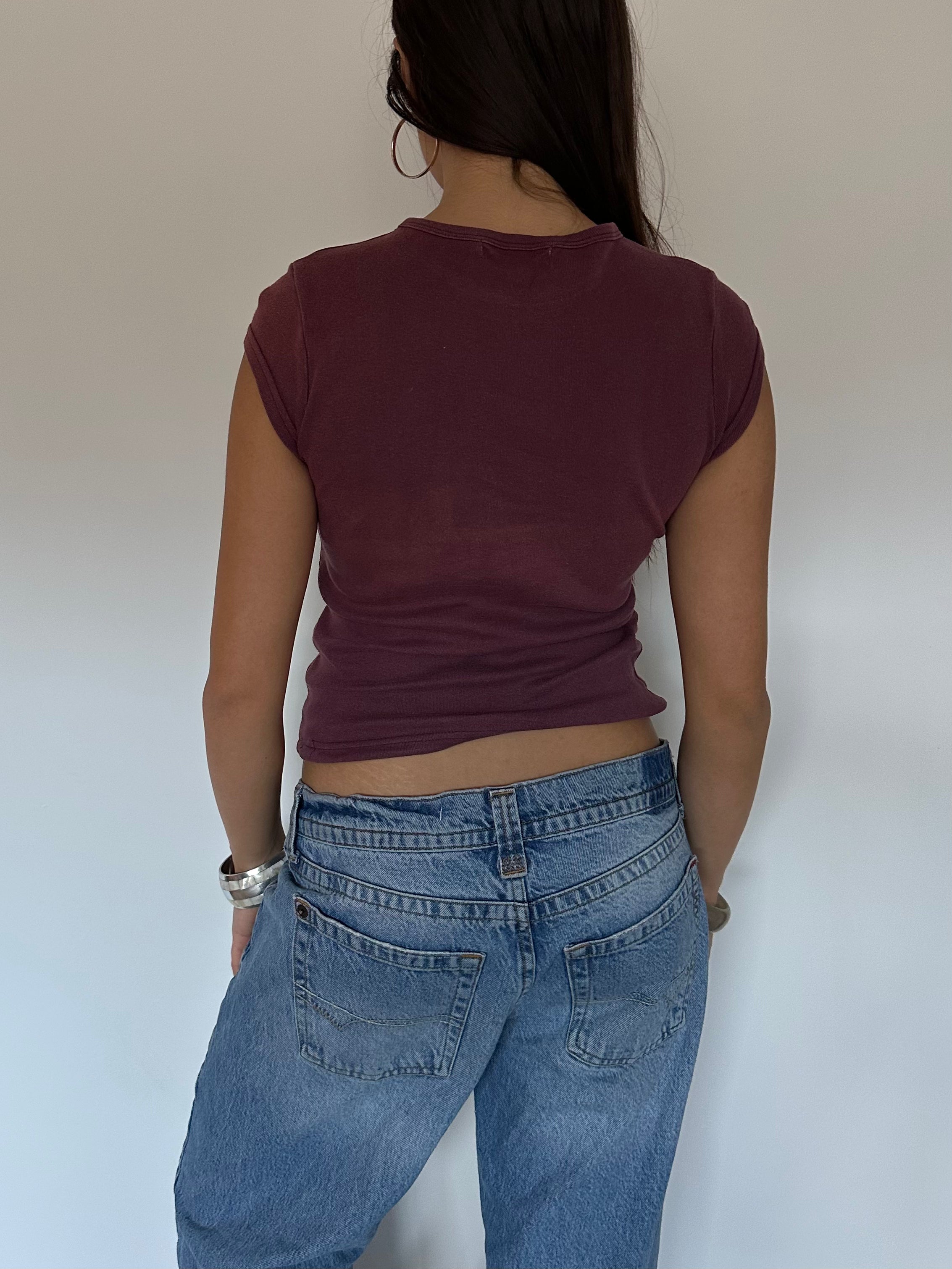 baby tee — size s
