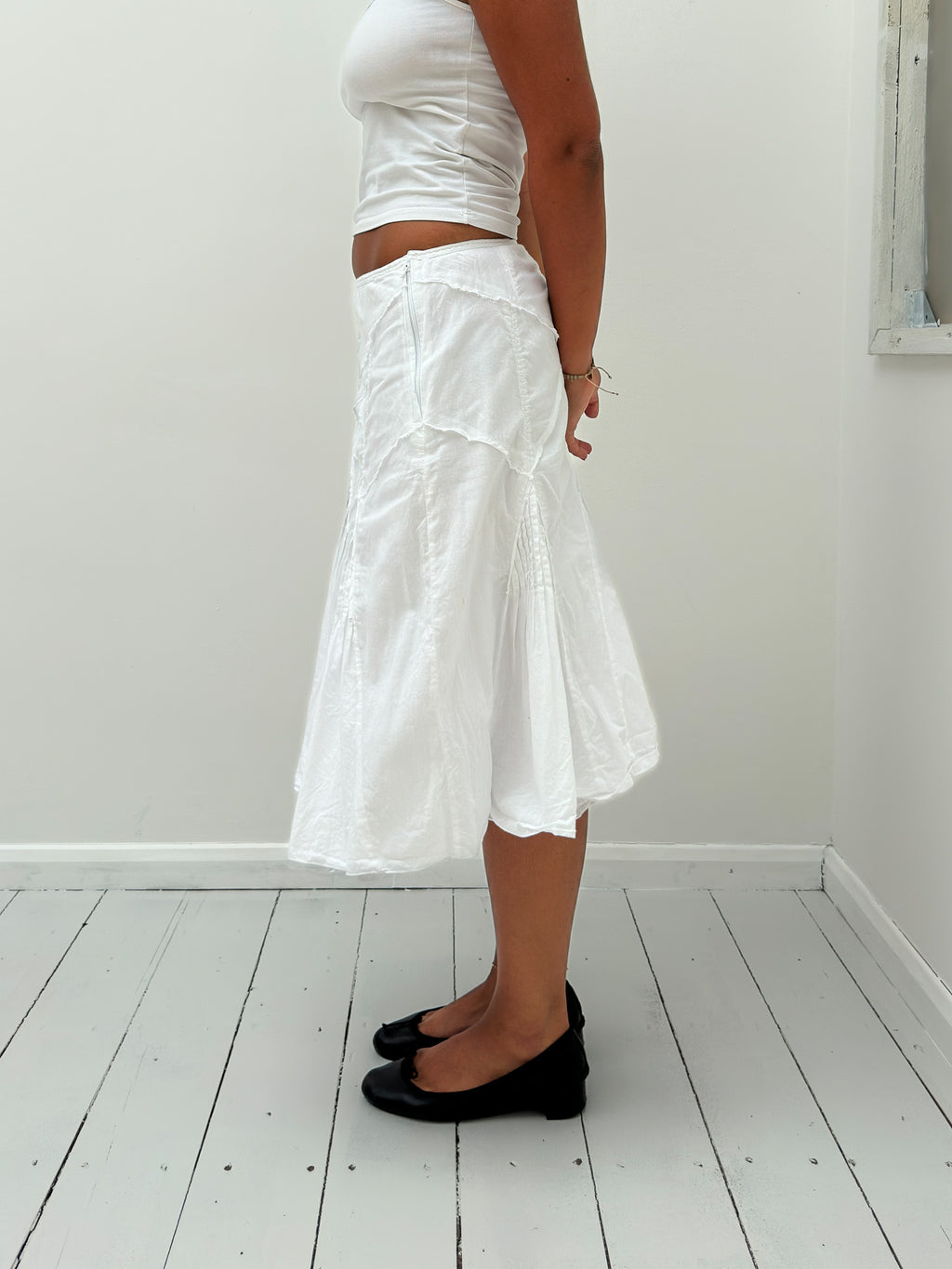 boho midi skirt — size S/M