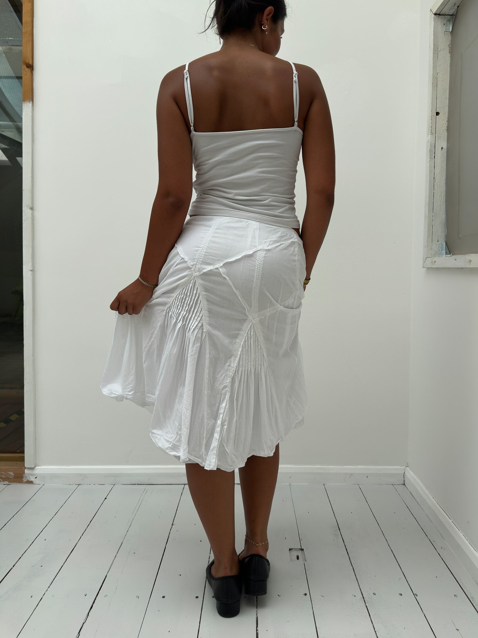 boho midi skirt — size S/M