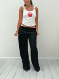 apple tank top — size S