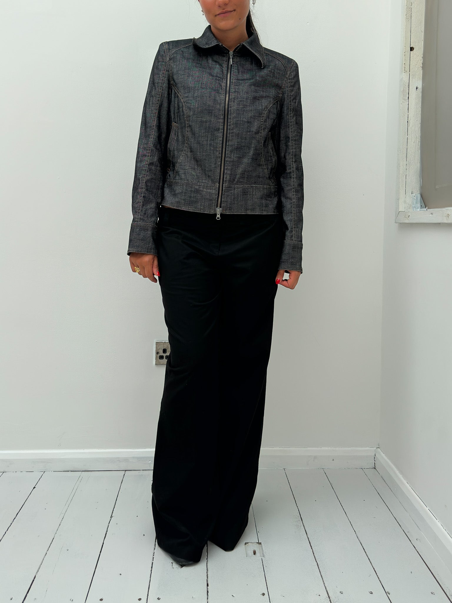 denim jacket — size S