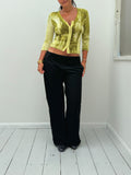 3/4 sleeve top — size S