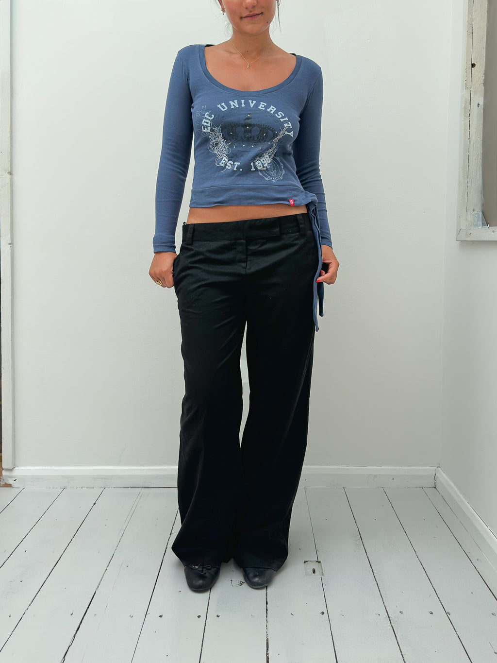 long sleeve top — size XS/S