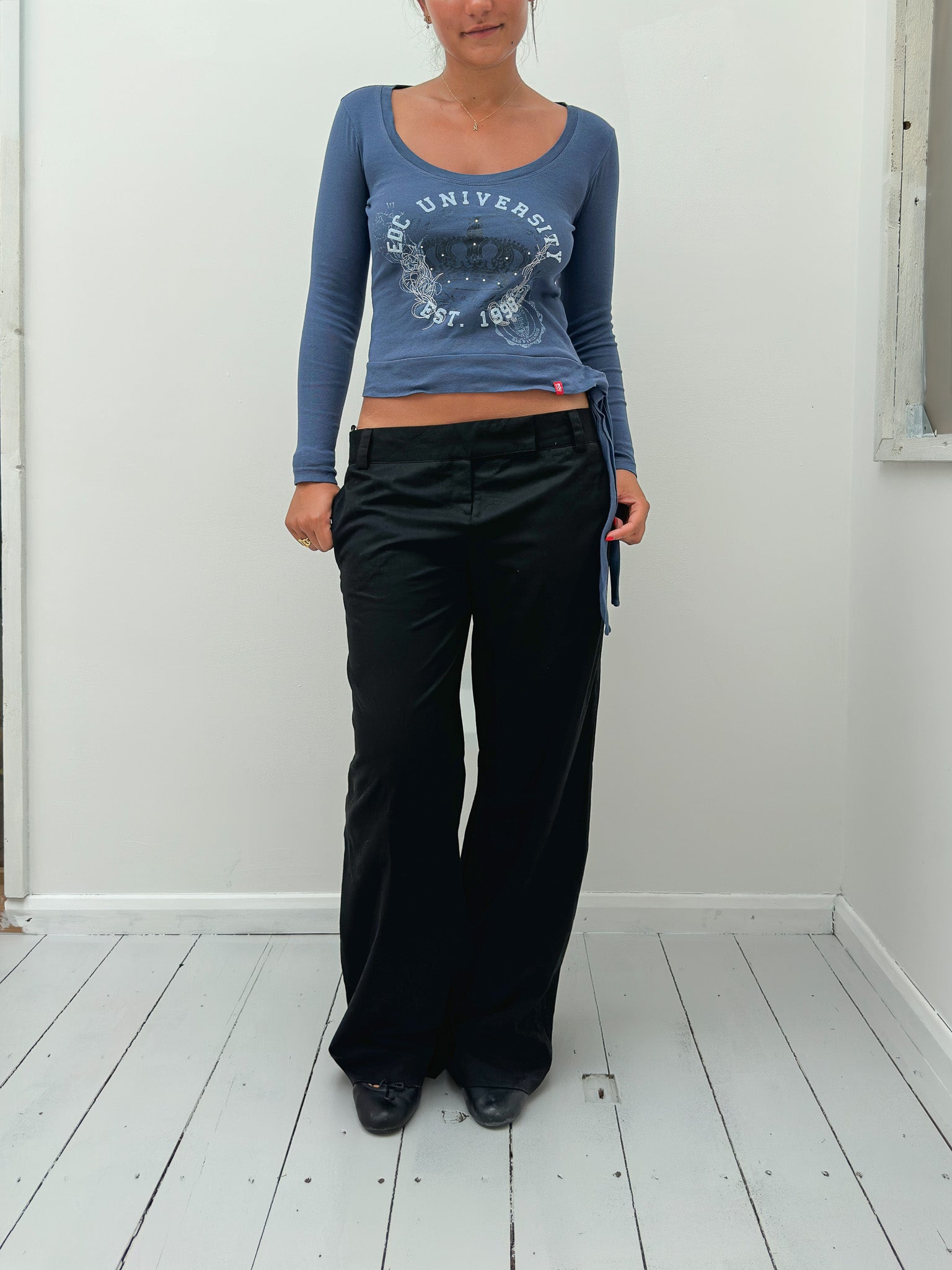 long sleeve top — size XS/S