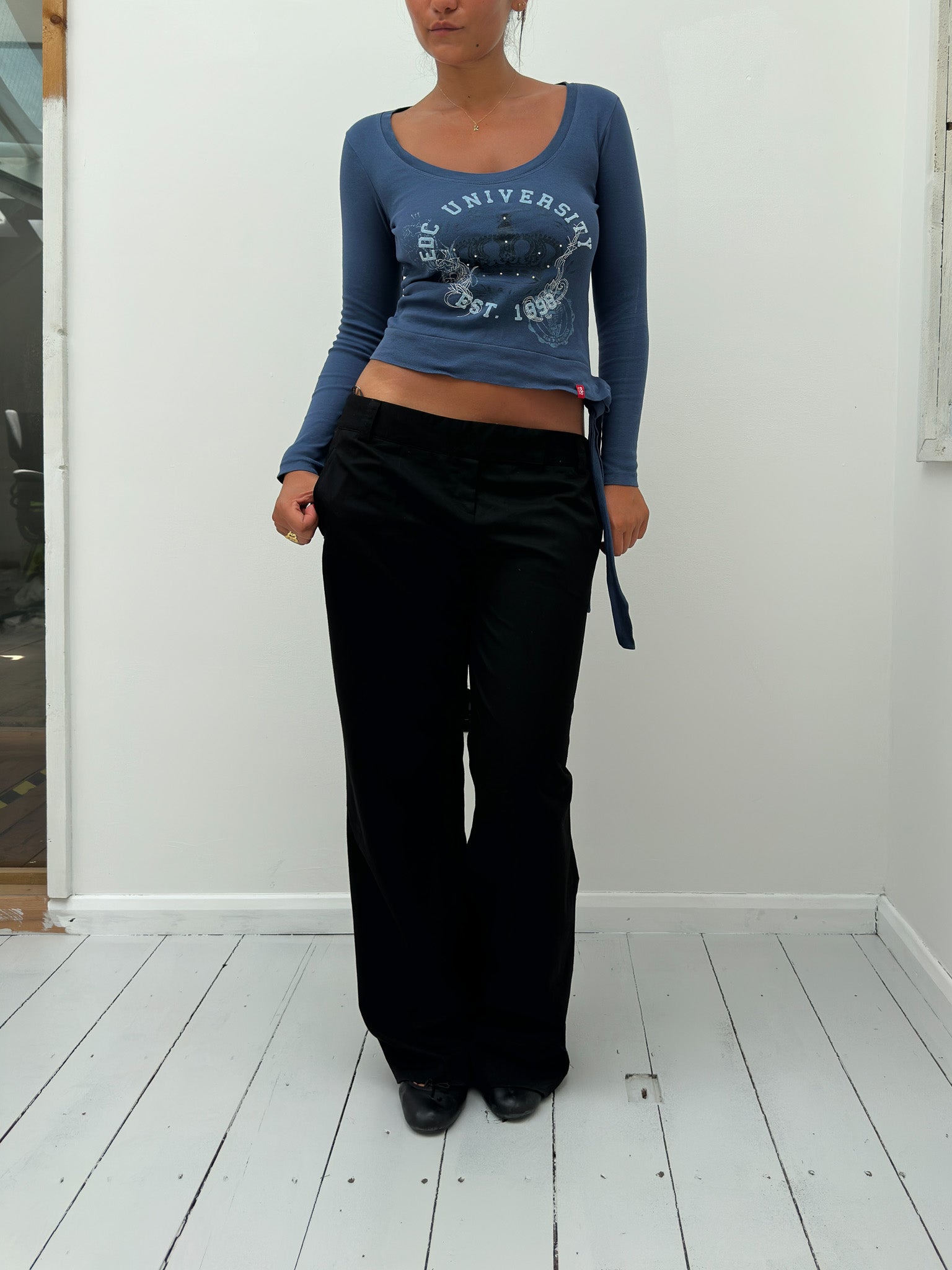 long sleeve top — size XS/S