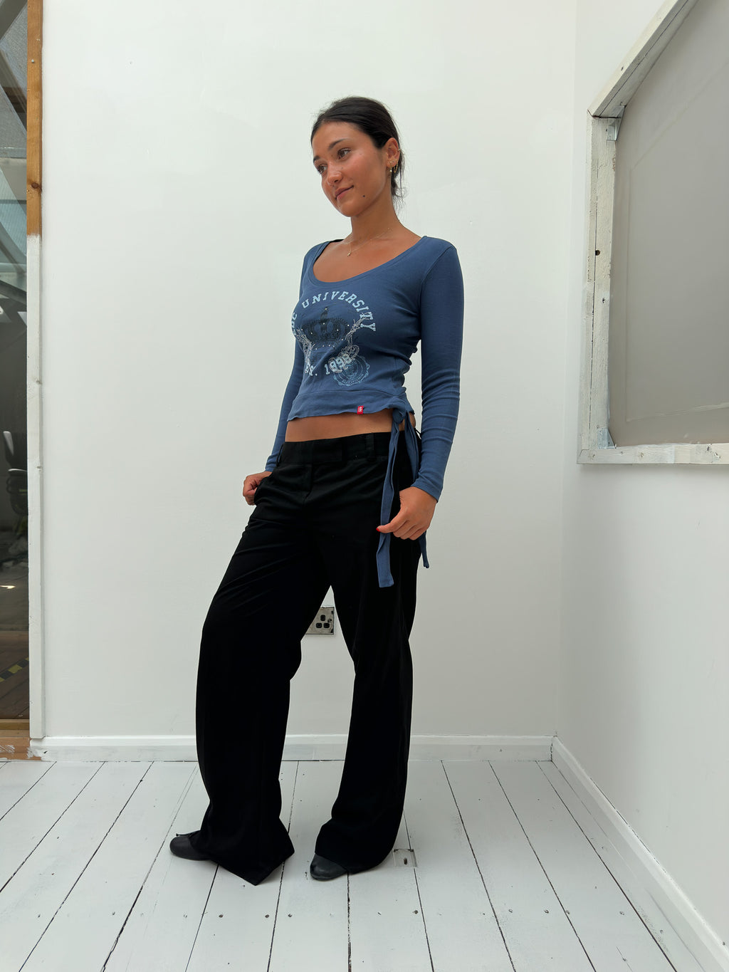 long sleeve top — size XS/S