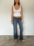 low rise jeans — size s