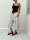 slinky one shoulder top — size S/M
