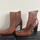 Square Toe Heeled Boots · UK Size 5 (EU 38)