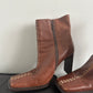 Square Toe Heeled Boots · UK Size 5 (EU 38)