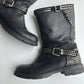 Studded Biker Boots · UK Size 4 (EU 37)