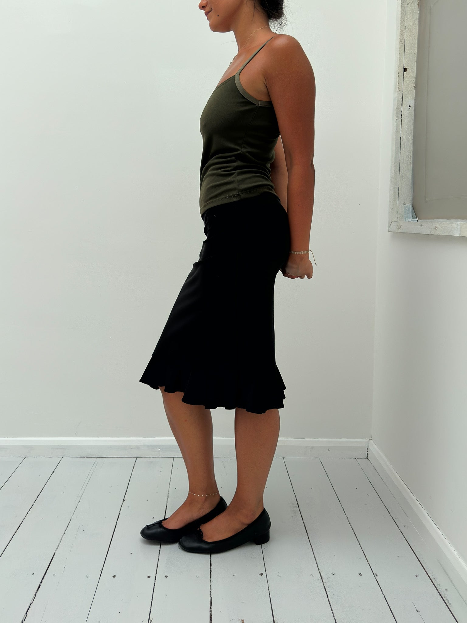 slinky cami top — size S
