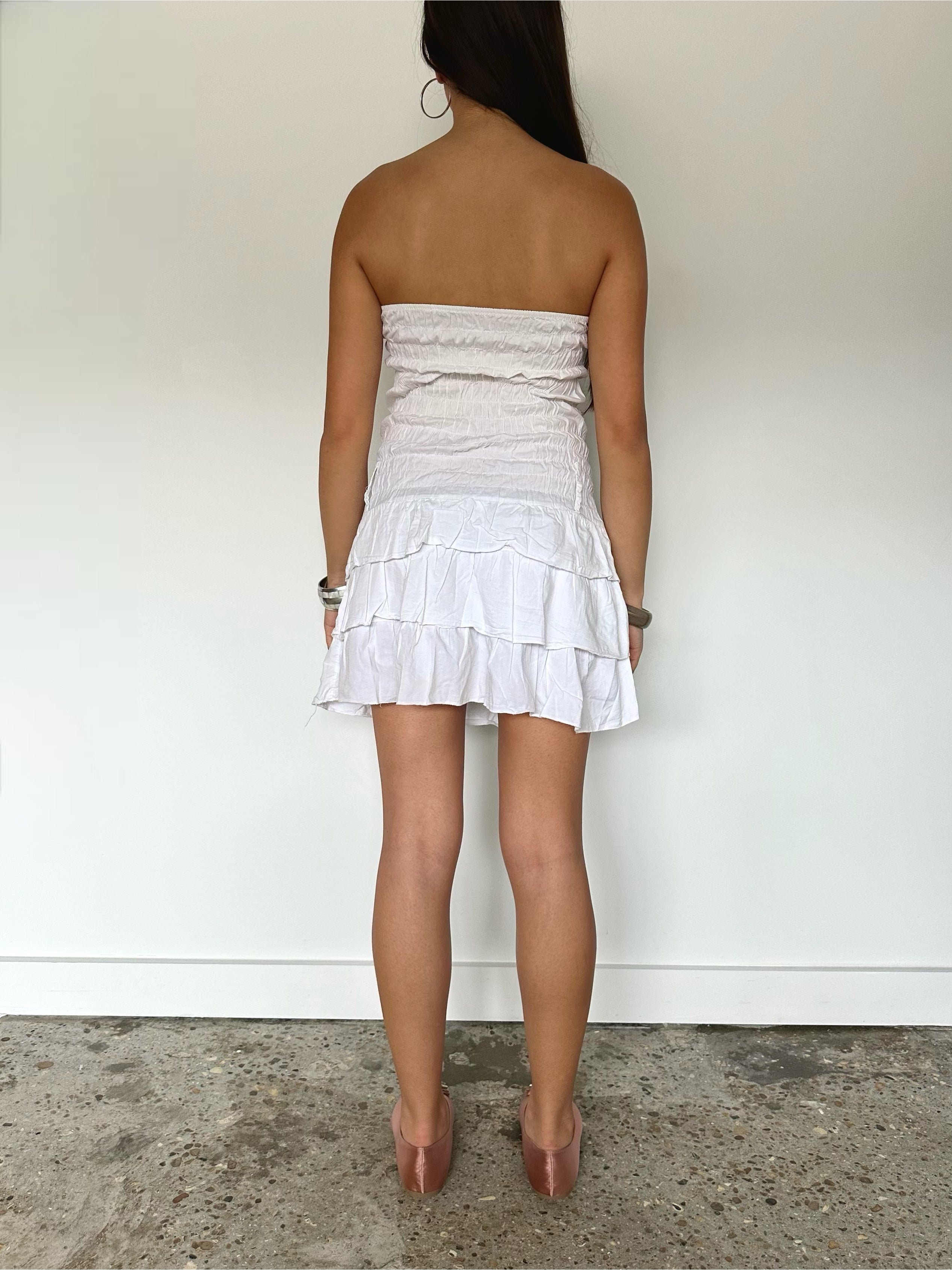 tube top dress — size xs/s