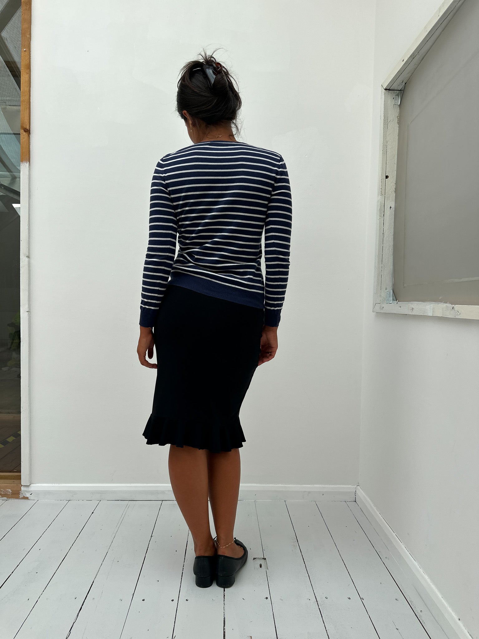 ralph lauren stripe knit — size XS
