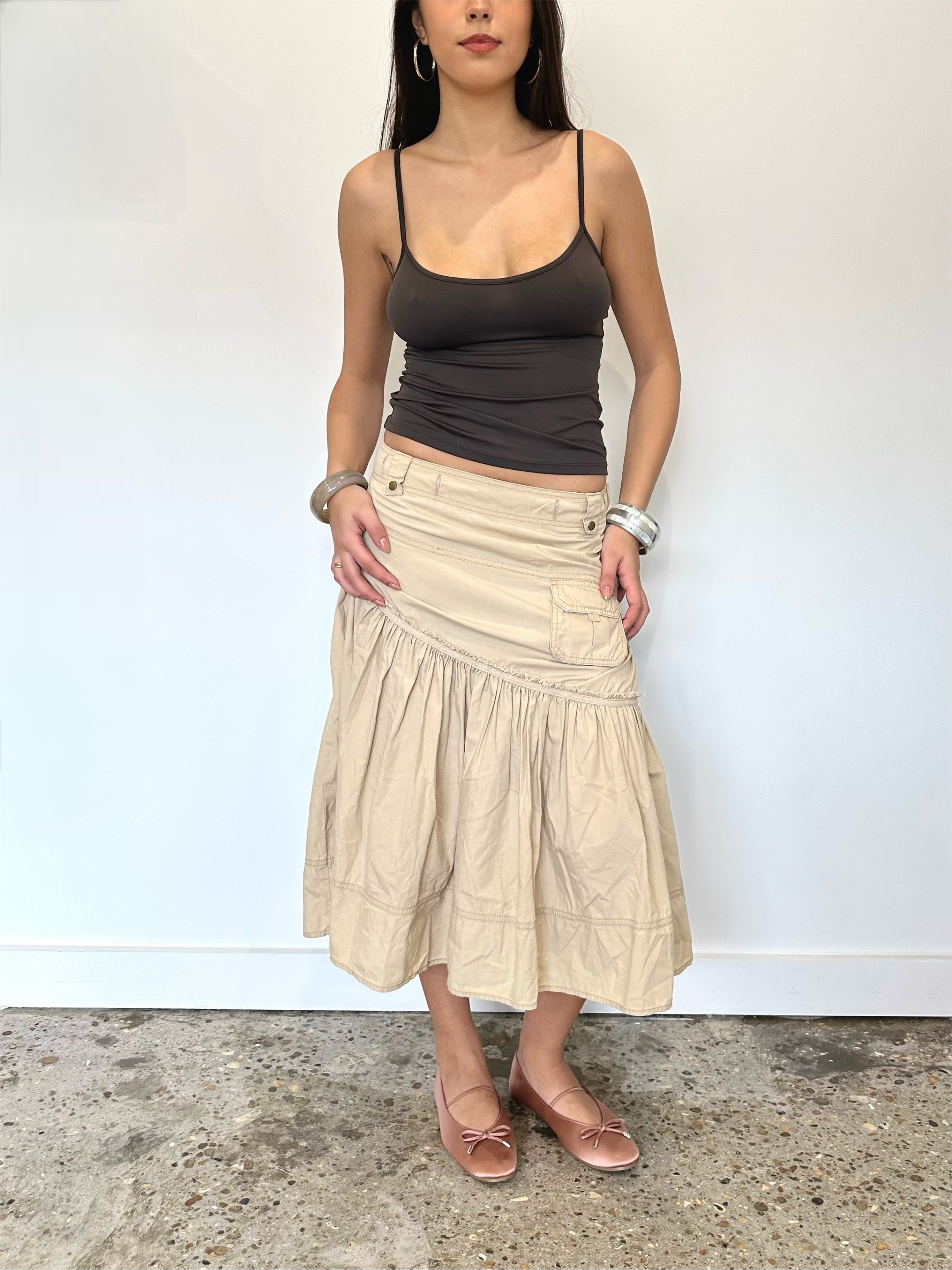 boho skirt — size s