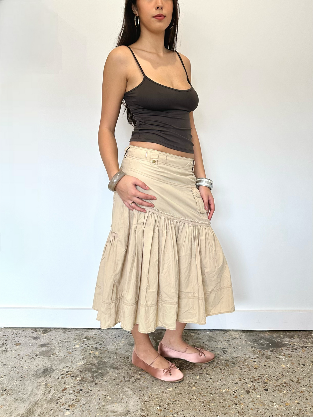 boho skirt — size s